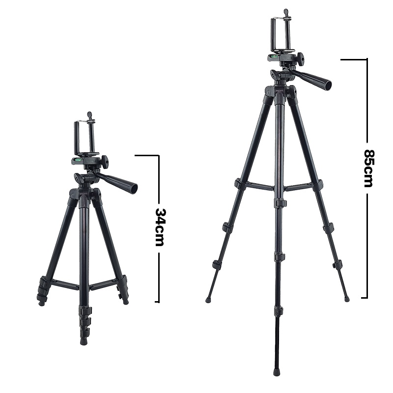 LIGER Tripod Aluminium 85 CM Sarung + Holder U L-3120 Tripod Photography Portable Handphone Camera L-3120-1