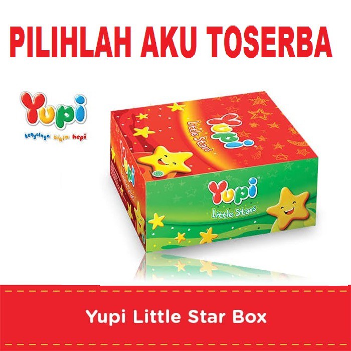 YUPI LITTLE STARS BOX isi 24 PCS - ( HARGA PER BOX )