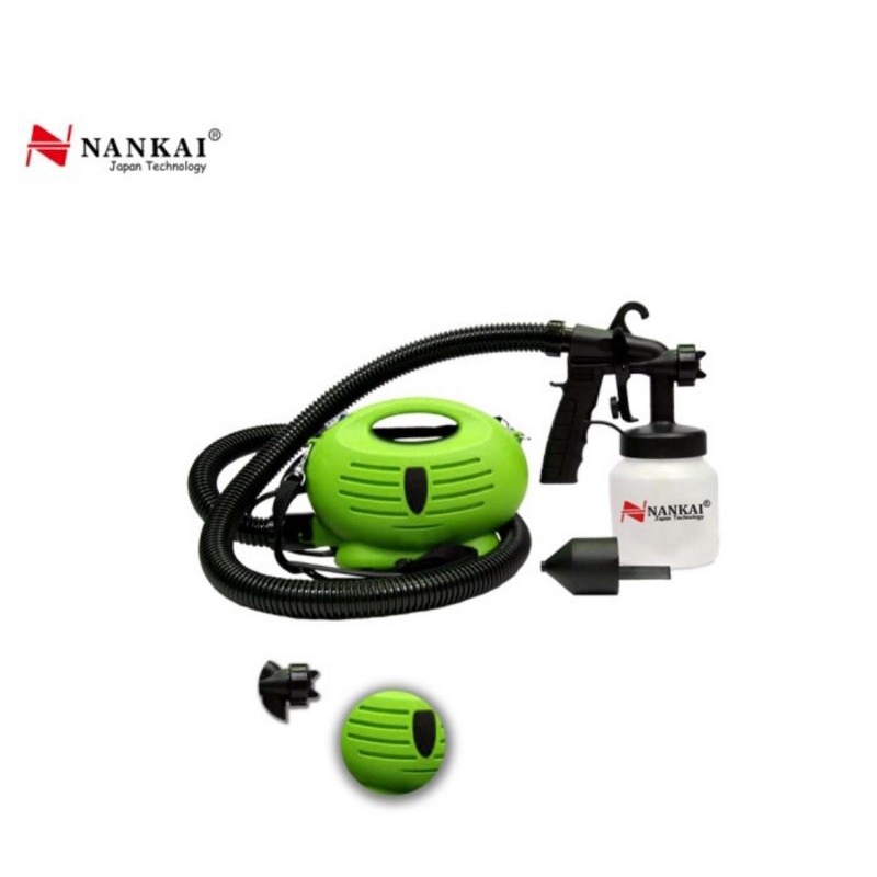 paint zoom nankai alat cat semprot elektrik spray gun portable kompresor portable