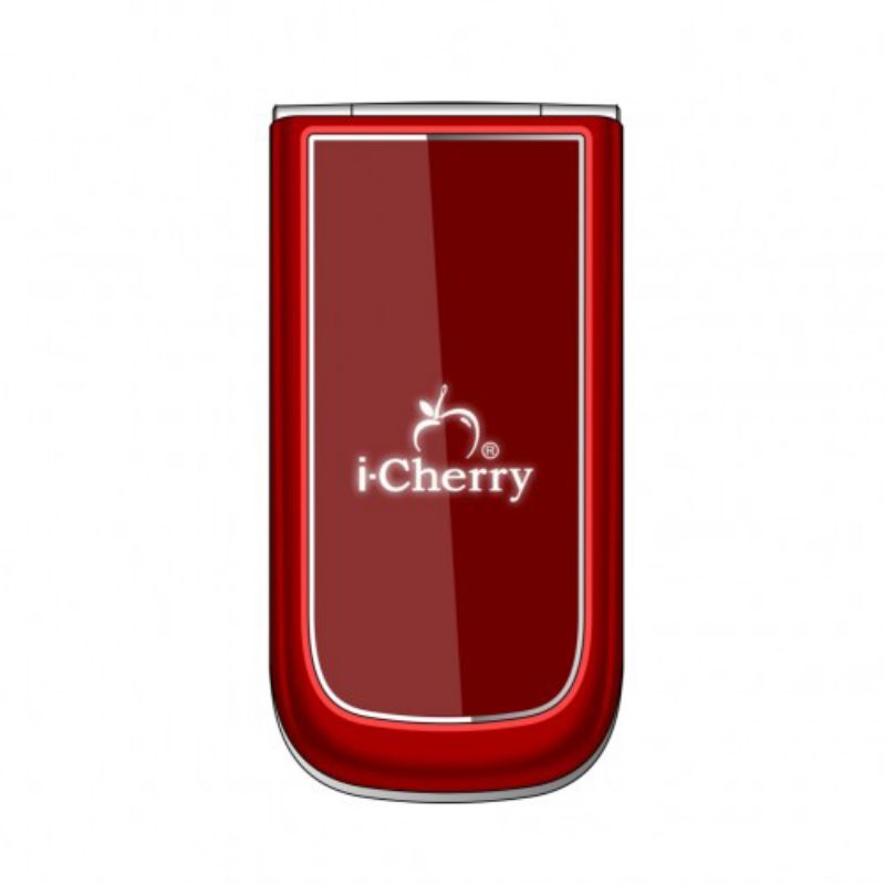 HP Baru Icheery C73 My Flip Lipat [ Dual SIM, Mp3 Player, Game, Bluetooth, Kamera ] - Warna Red White Black Pink Hitam putih merah - Garansi Resmi Original - Mirip Samsung E1272 - Promo Paling Murah Samsung Harga Lebay-Red