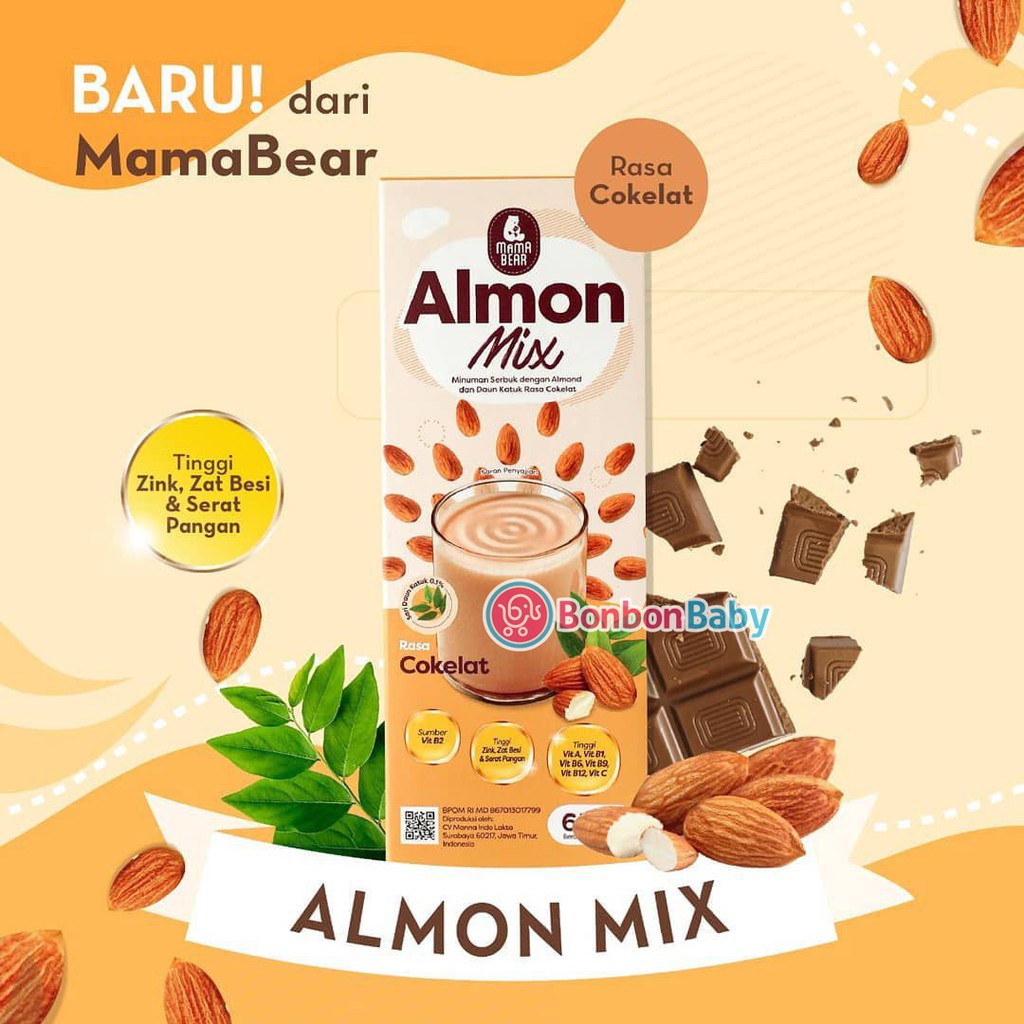 Almond Mix MamaBear 30gr Asi Booster