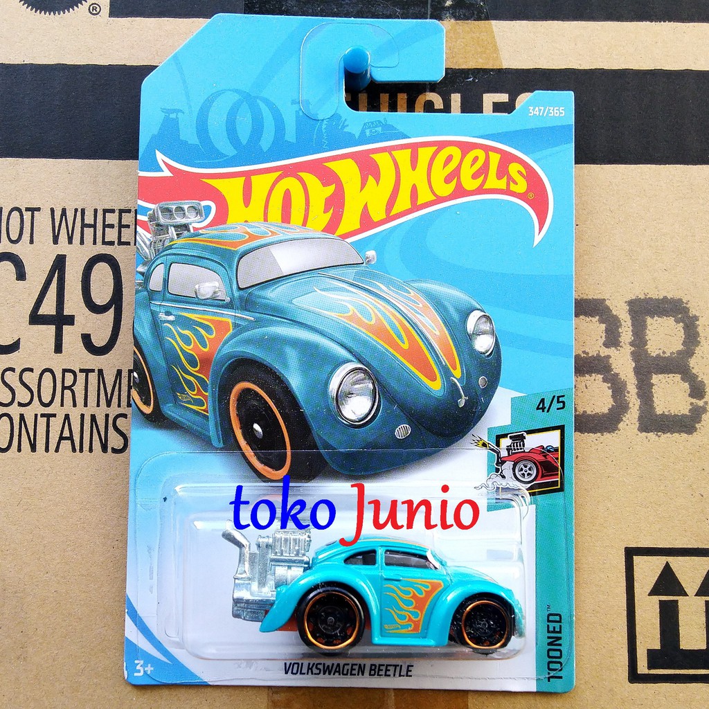 hot wheels volkswagen beetle tooned