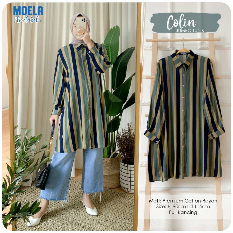 COLIN JUMBO TUNIK BY MOELA