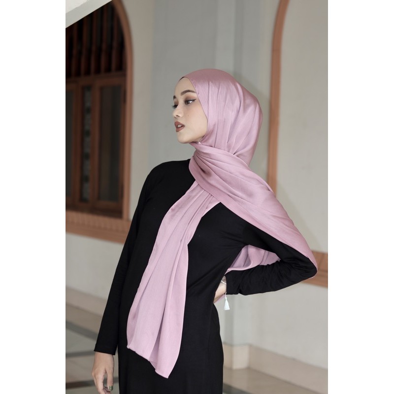 Mecca Silk (Textured Silk Chiffon) GRATIS POUCH-Tulip