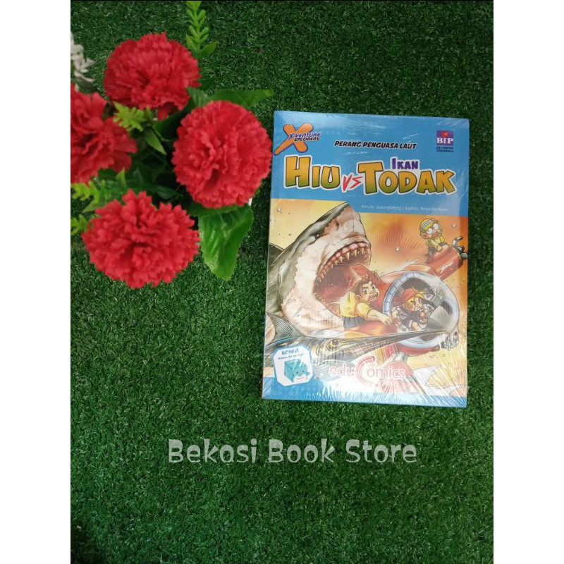 Educomics X-Venture Xplorers : Perang Penguasa Laut Hiu VS Ikan Todak
