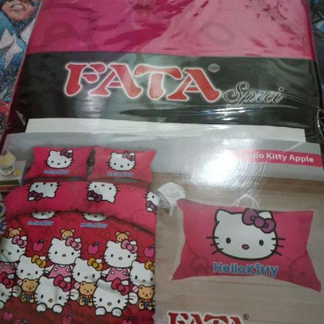 Fata_seprei Sprei Hello Kitty Apel Uk.180x200/160x200
