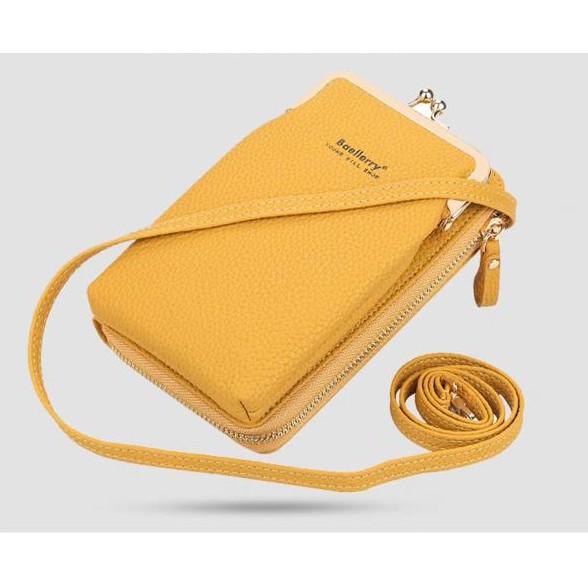 Tas Selempang Kulit Wanita Dompet Cewek Multifungsi MDL Baellerry N8601