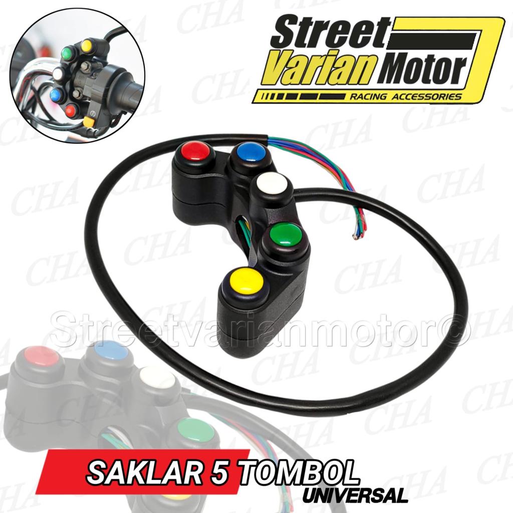 Saklar Domino 5 Tombol Motor Universal