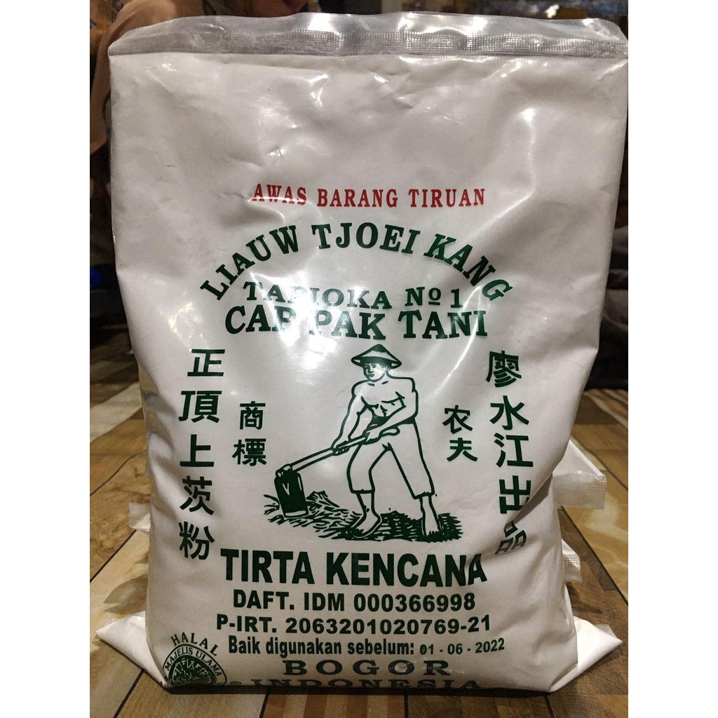 

RK60 Sagu Tani Liauw Tjoei Kang ASLI Kemasan 1kg