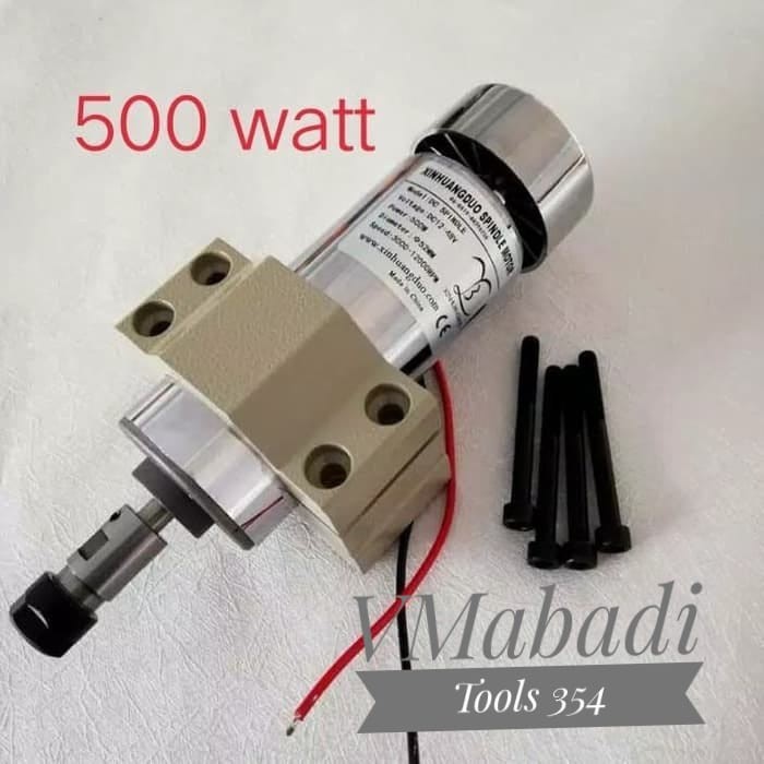 Spindle Motor 500 Watt DC 12-48Volt ER 11 CNC Motor