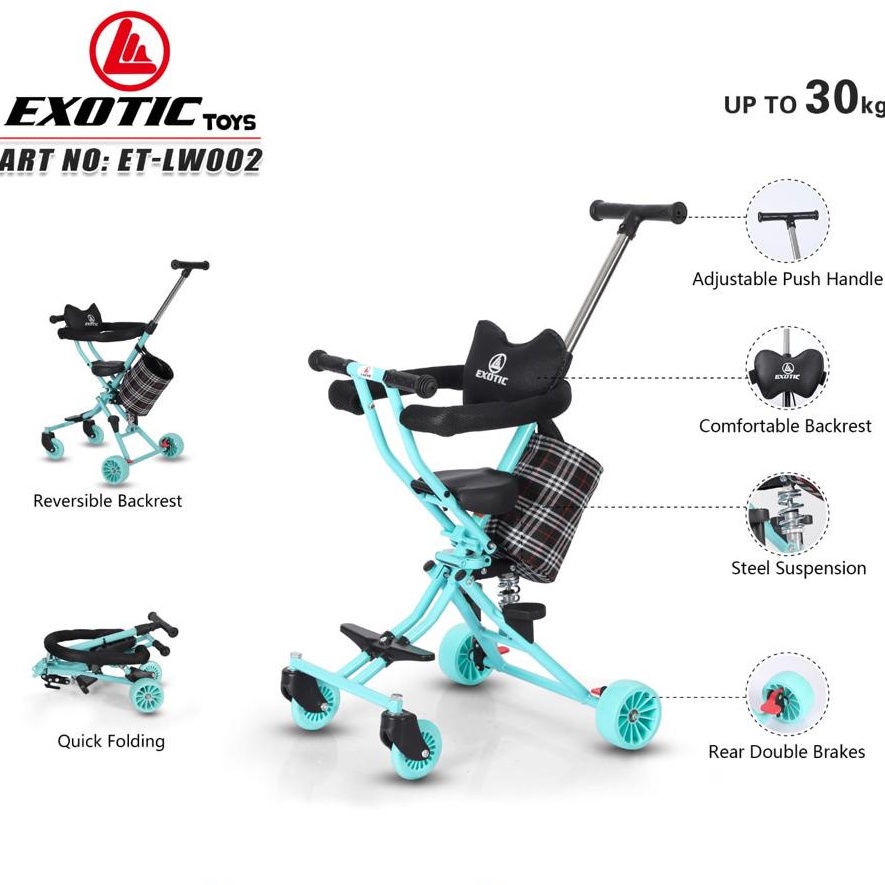 MAGIC STROLLER BABY EXOTIC LW 002