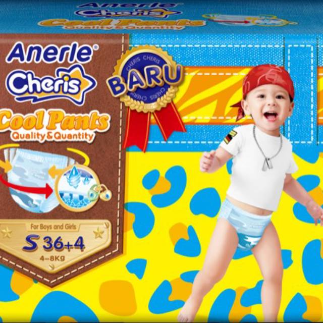 Pempers Anerle cheris pants S 36