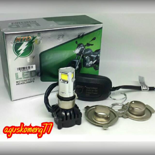 RTD LED 3sisi 12v motor universal