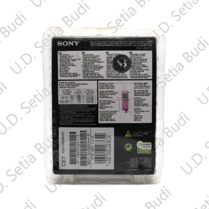 Alat Perekam Suara SONY ICD-UX200 Asli dan Bergaransi