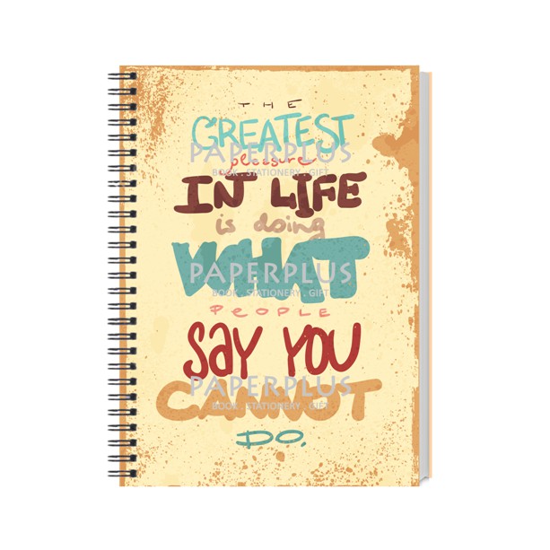 

Spiral Notebook A5_Kaligrafi Quote_13