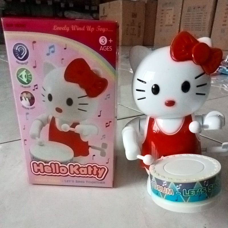 Mainan Drum Karakter Hello Kitty BDR1001KT