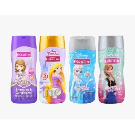 Eskulin Kids Shampoo &amp; Conditioner Disney Princess Series 200ml