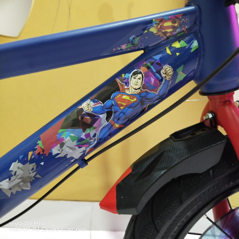 Sepeda Anak BMX 16 inch Centrum SUPERMAN