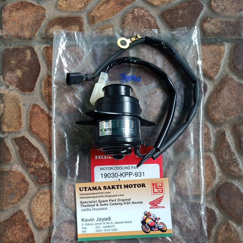 Motor Dinamo Fan Radiator Cbr 150 Old Motor Cooling Fan Cbr150 Old Ori Mitsuba. Dinamo kipas Motor K