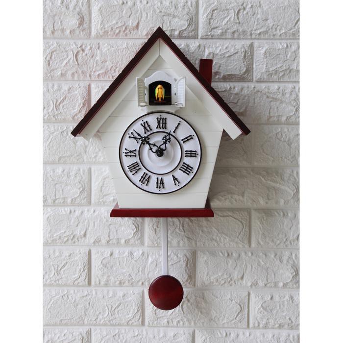 Jam Dinding Kukuk Import 6061 RED