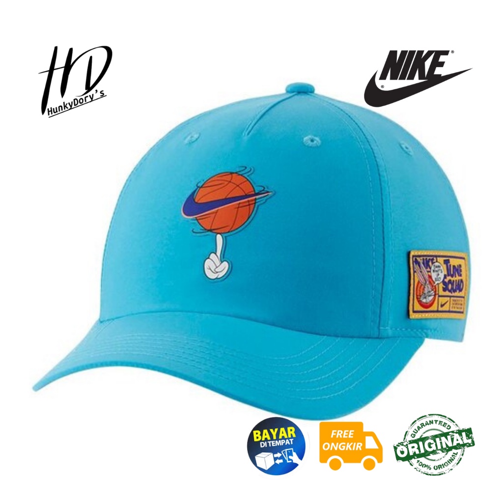 Topi Basket Nike Heritage86 X Space Jam Cap 'Blue' Original