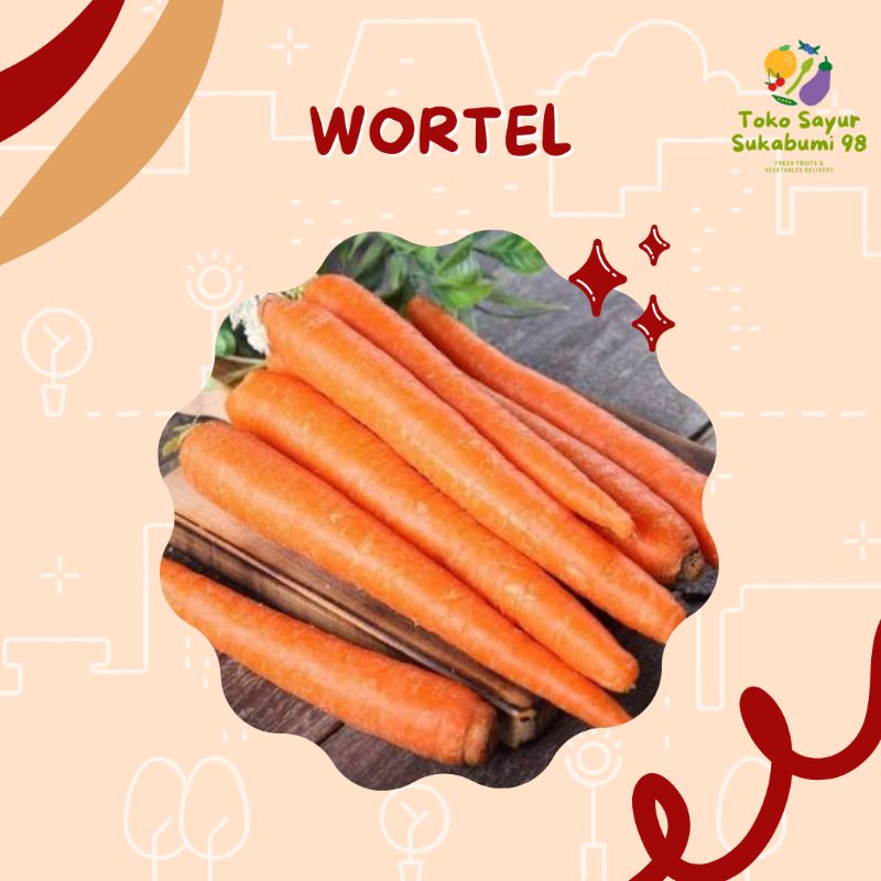 

Wortel 500 gr