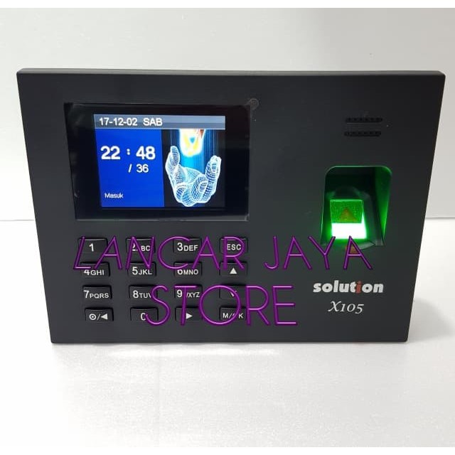 Mesin Absensi / Fingerprint Solution X105