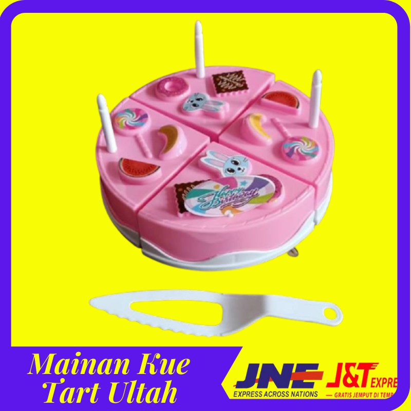 

MAINAN ANAK KUE TAR ULANG TAHUN KEMASAN PLASTIK DIY BIRTHDAY CAKE BAGUS MURAH KADO ANAK