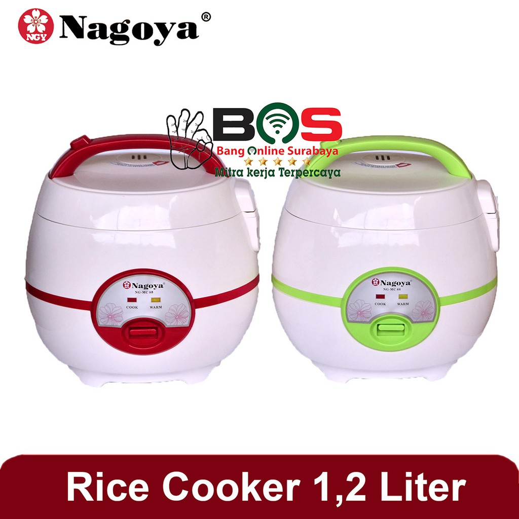 Penanak Nasi Magic Com Rice Cooker Nagoya MG-88 kapasitas 1,2 liter Rice Cooker Berkualitas