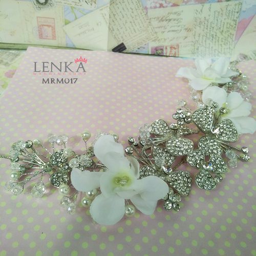 [PALING LARIS] AKSESORIS TIARA WEDDING HEADPIECE PESTA WANITA PENGANTIN MRM017