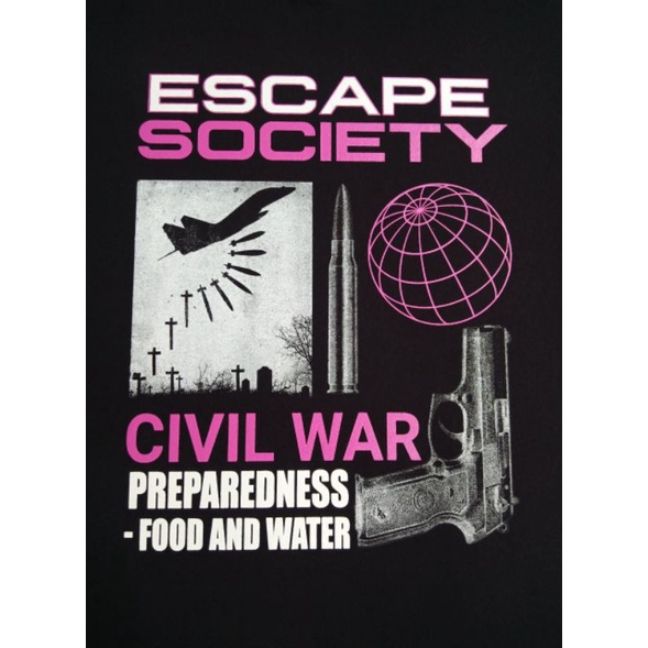Imous.co T-Shirt Escape Society Black Series