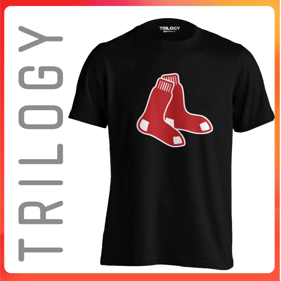 KAOS BAJU TSHIRT  0520 - Boston Red Sox Baseball - Kaos Premium - SPORT MLB
