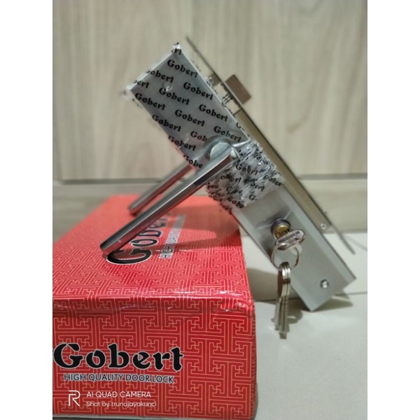 Handle pintu, Tarikan pintu, gagang pintu ukuran Besar 25 cm, Merk Gobert type 002, tinggal pasang.