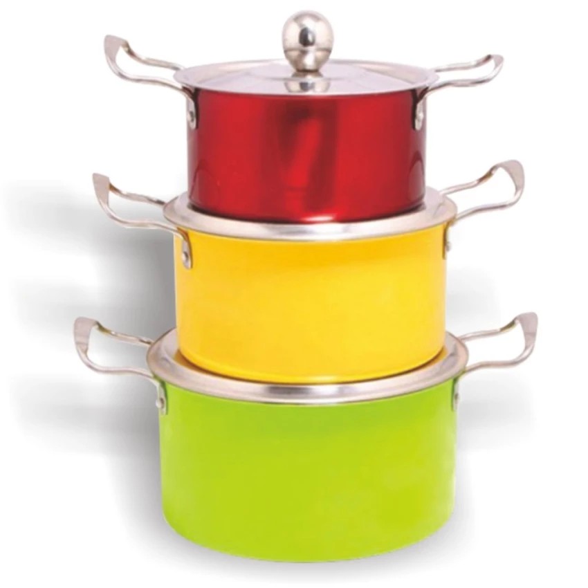 Cyprus KH PI-0629J Panci Set 3 pcs Warna