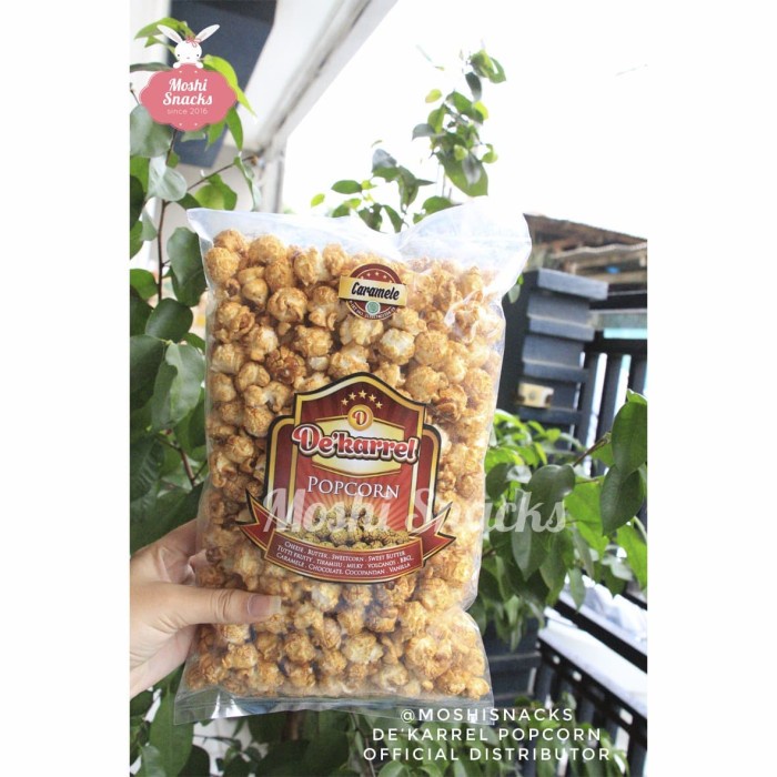 

NEW Popcorn deKarrel Curah / Kiloan 250gr HALAL - Caramel