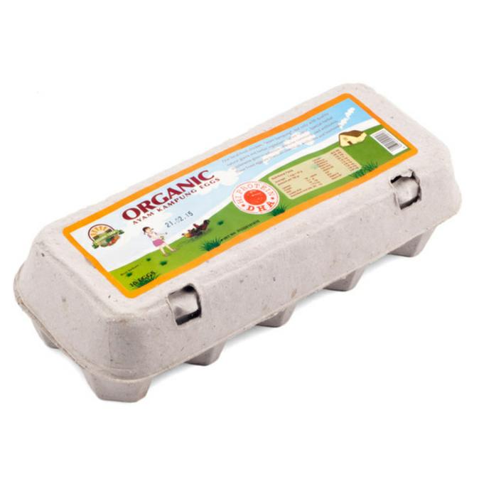 

}}}}}}] Organic Land Telur Ayam Kampung / pack 10's