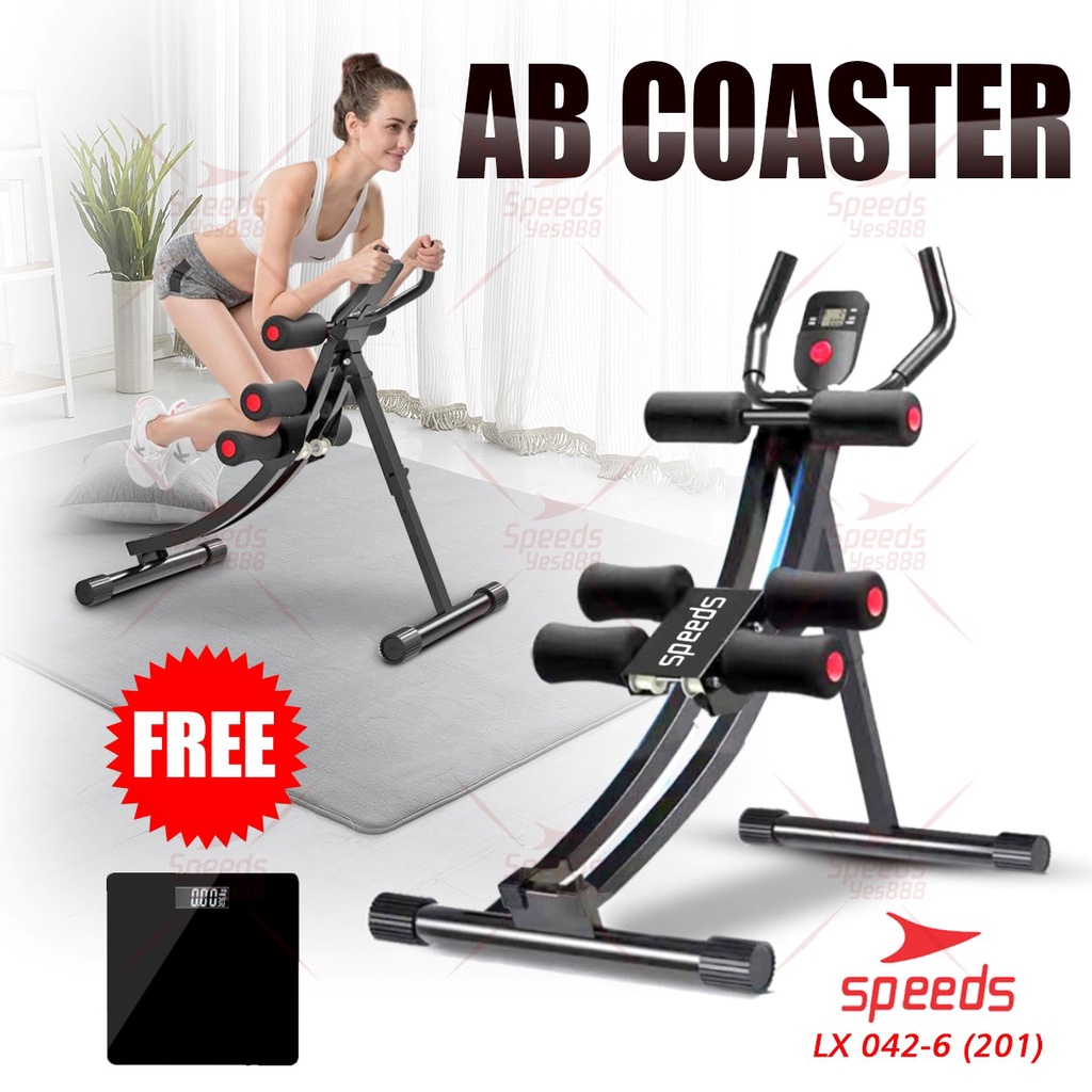 Jual SPEEDS Sport Ab Coaster Alat Olahraga Fitness Gym Pembentuk Otot ...