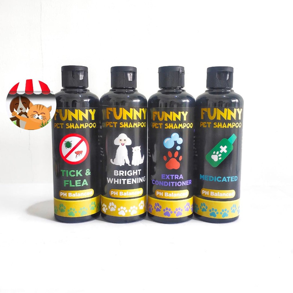 Shampoo Kucing Anjing Funny Pet Shampoo 250ml Shampo Hewan Murah Berkualitas