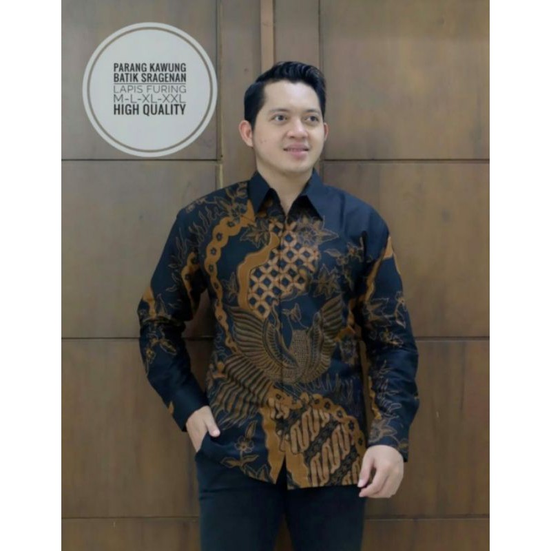 Kemeja Batik Premium Lengan Panjang / Full Furing