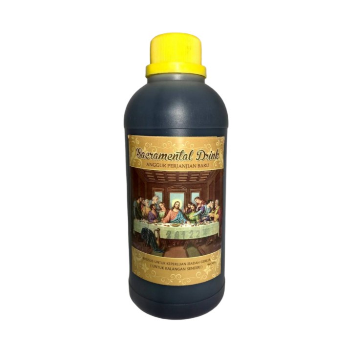 minuman Perjamuan Kudus Sacramental Drinks 500m air khusus perjamuan kudus syrup perjamuan kudus sir