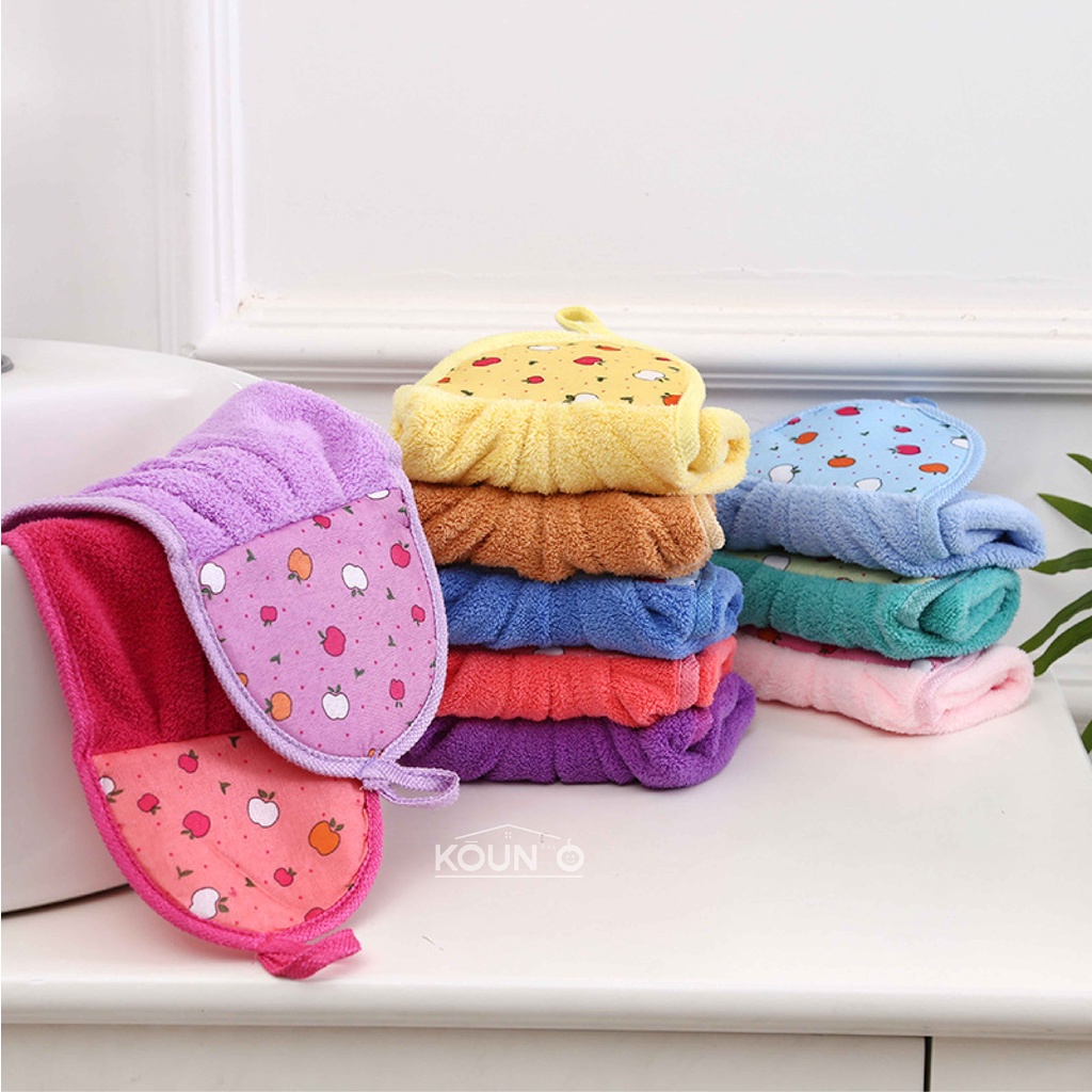 Lap Tangan Handuk Lembut Gantung Kain Lap Tangan Serbet Tangan Serbet Gantung Hand Towel Microfiber