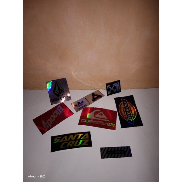 

STICKER HOLOGRAM PAKET 3PCS MURAH