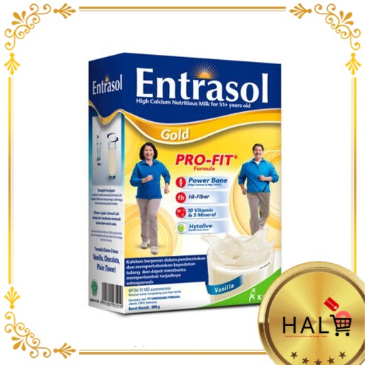 

ENTRASOL GOLD VANILLA 600 GR