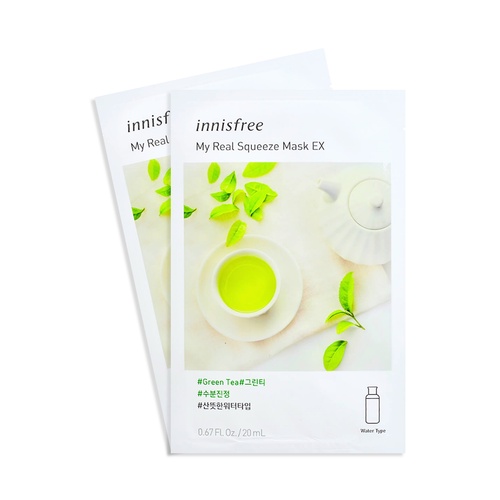 INNISFREE MY REAL SQUEEZE Sheet Mask Ori korea