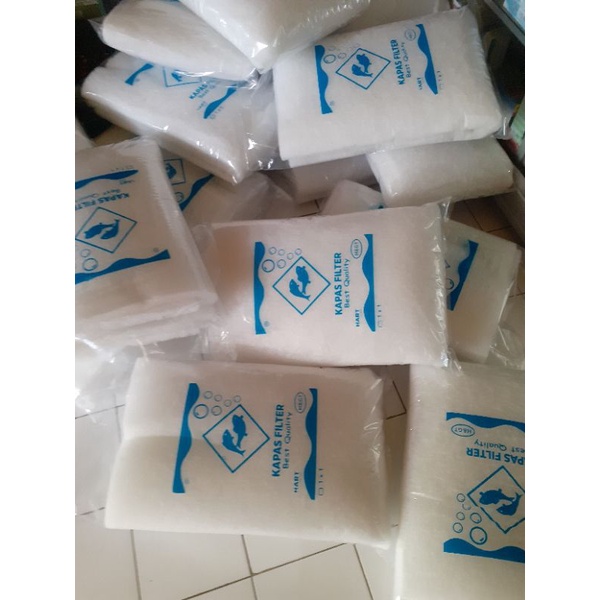 kapas filter super 1x1 aquarium dan kolam