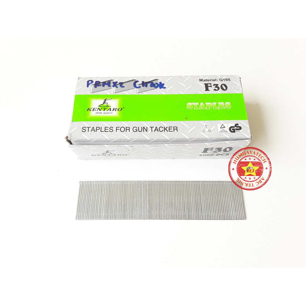 

Isi Air Nailer F30 Kentaro / Isi Staples Angin F30 / Isi Staples Paku