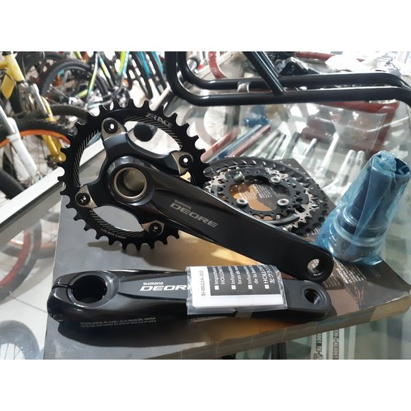 deore single speed crankset