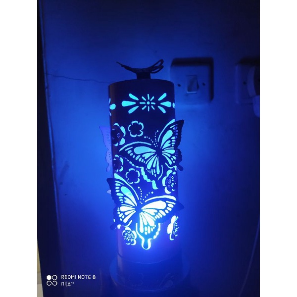 Lampu Hias Pvc Motif Kupu kupu