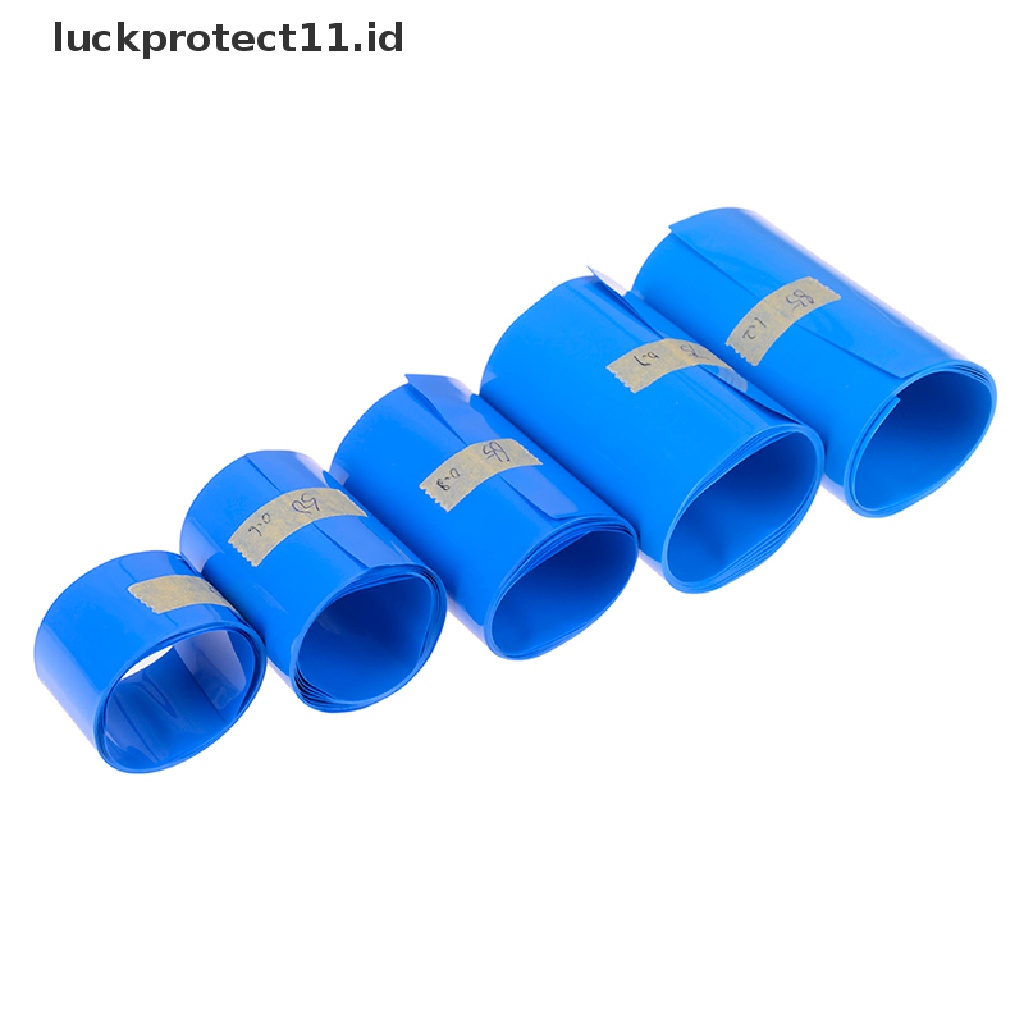 //HG&amp;ID// 18650 Li-ion Battery Heat Shrink Tube Wrap Skin PVC Shrinkable Film Tape Sleeves .