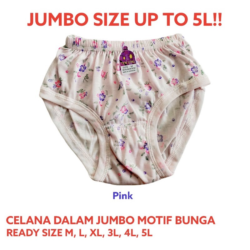 CD Celana Dalam Wanita Jumbo Bigsize Katun Adem Kancut Wanita Sempak Wanita Cawet Celana Dalam Ibu Hamil